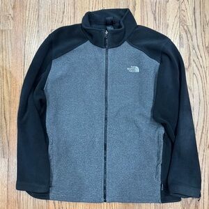 Men’s The North Face Men's Charcoal and Black Performance Fleece Jacket 2XL